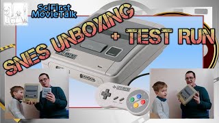 SNES Bundle Unboxing | Gaming Console Unboxing | Unboxing And Test Run! | Super NES Unboxing