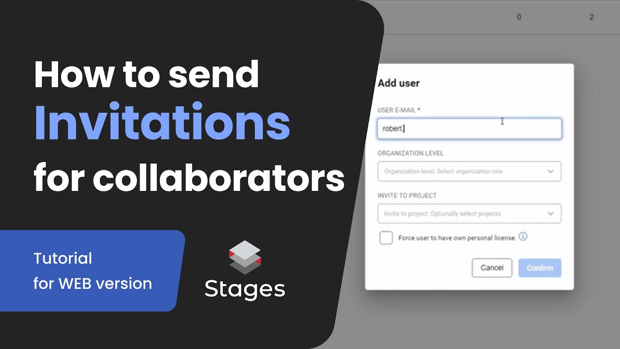 STAGES - Tutorial: How to send invitations - YouTube