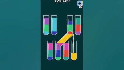 Water Color Sort Level 4201 4202 4203 4204 4205 WalkThrough Solution Gameplay