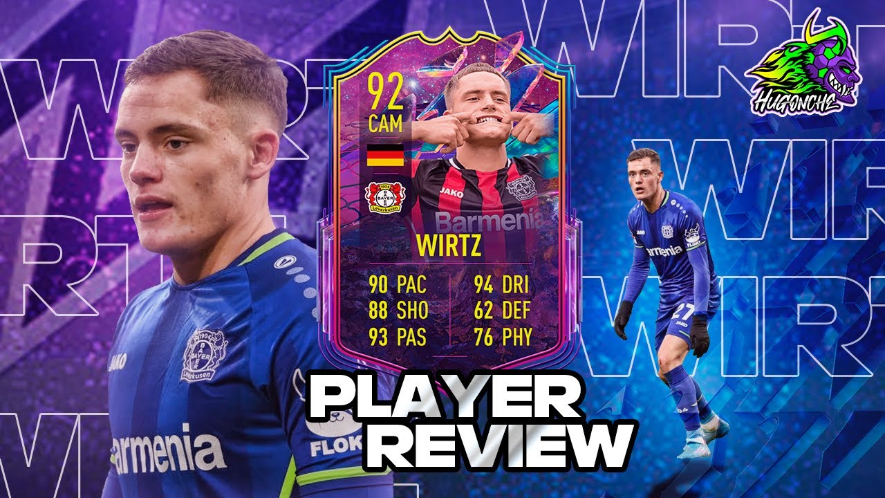 🔥WIRTZ 92 FUTURE STAR ¿VALE LA PENA? ¡EL MEJOR MCO del JUEGO en FIFA 22! | Hugonche