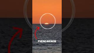 The Sunset Secret You’ve Never Seen – Chasing the Rare Green Flash! #facts #shorts #viralvideo