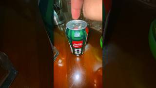 Making a World Cup drink with diet coke
