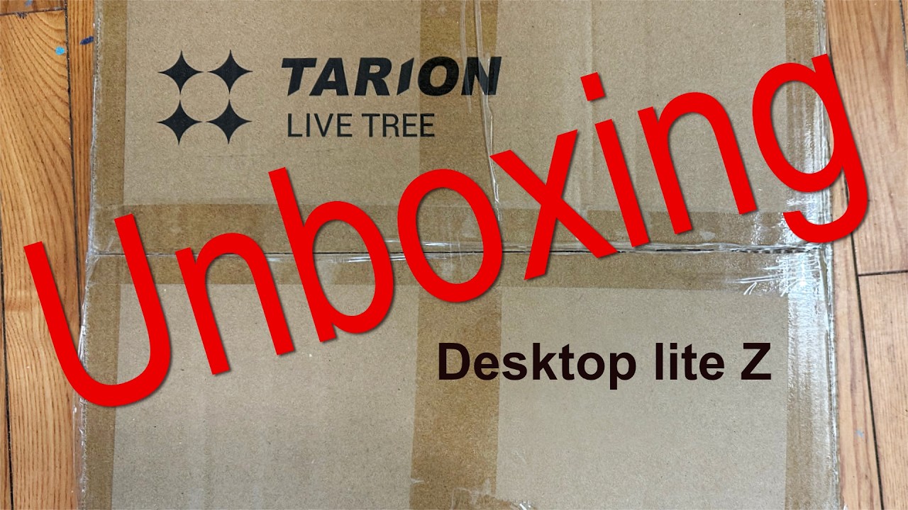 Tarion Desktop Lite Z Camera Arm Unboxing - YouTube