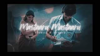 Mastaaru Mastaaru ( slowed & reverb)  sir lofi music