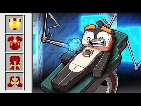 I Transform into IRON MAN in Minecraft! (Scramble HARDCORE!)