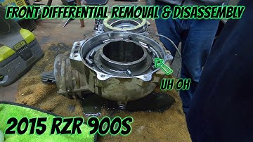 Part 1 of 2 - Leaking Seal turned into a rebuild of the front diff on this 900S.  How-to guide!
