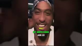 As of 2024 Tupac Shakur’s net worth is estimated to be around $40 million🤑 #networth #tupac