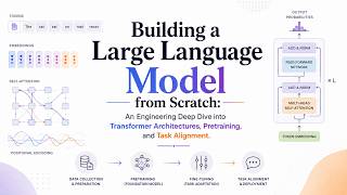 Building a Large Language Model from Scratch | Transformer Architecture, Pre-training & Fine-Tuning Guide