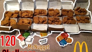 120 McNuggets Challenge!!!