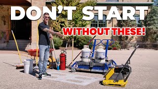 Essential Tools to Start an Infrared Pothole Repair Business