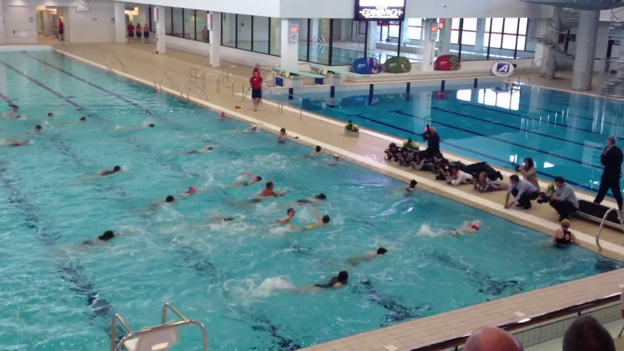 David Wilkie at the reopening of the Royal Commonwealth Pool YouTube