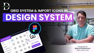 Figma Design System ରେ Grid System ଓ Icon Import କେମିତି କରିବେ? | Beginner UI/UX Tutorial