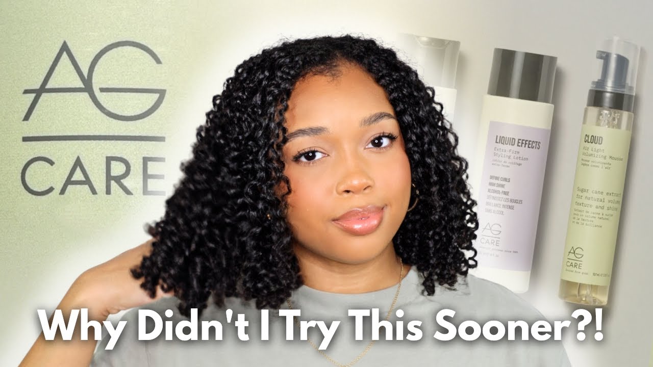 The Softest Curls EVER! | AG Care Routine