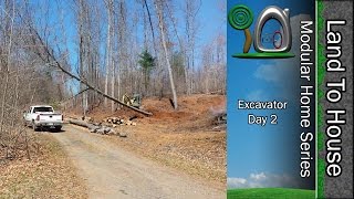 Excavator day 2 - Modular Home #8