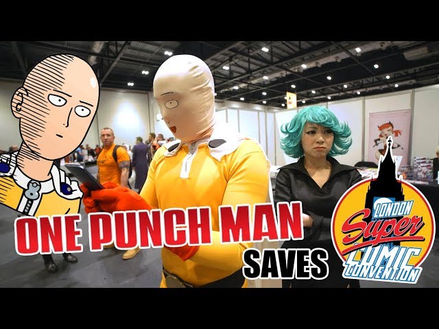One-Punch Man Saves London Super Comic Con 2016