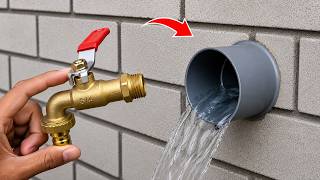 Most People Get This Wrong: Connecting 90mm Pipe to 1/2 Inch Tap