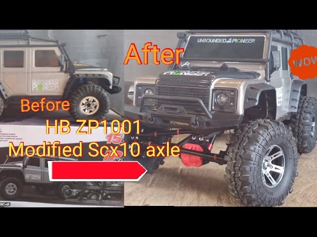 HB toys ZP1001 upgrade and test drive - YouTube