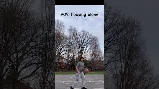 how it feels to hoop alone😭😭 #basketball #basketballshorts #nba #memes #funny #relatable
