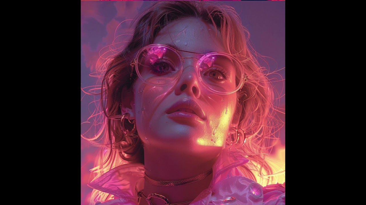 Героини  Властелина Колец в стиле синтвэйв 