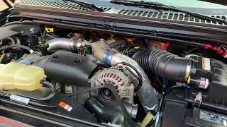 Cold Start - 2003 Ford Excursion 2003 Ford Excursion V10 Cold Start