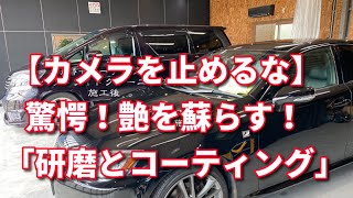 【カメラを止めるな】  驚愕！艶を蘇らす「研磨とコーティング」