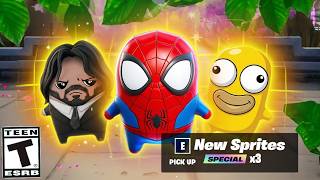 *NEW* Fortnite UPDATE! Collecting EVERY *NEW* Sprite!