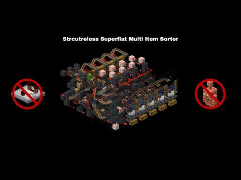Structureless Superflat Multi Item Sorter
