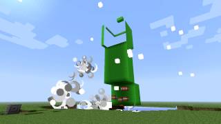 Minecraft: Giant Creeper Explosion!