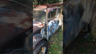 1958 VW  find made into a Baja beetle found