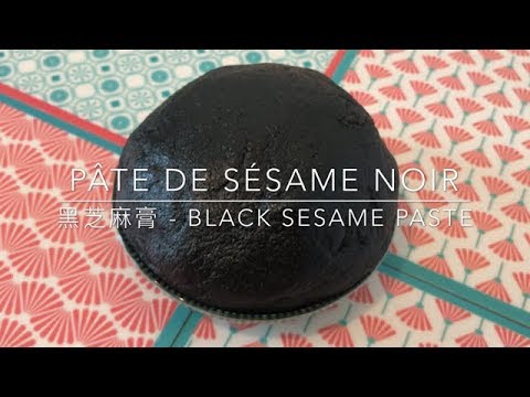 Pâte de sésame noir - Recette par CUISINE EN FOLIE