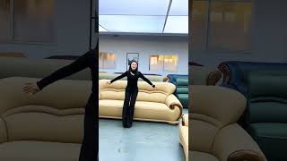 Luxury Wujin Wood Genuine Leather 1+2+4 Sofa Set | Tour | Modern Villa Living Room Furniture