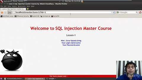 Udemy SQL Injection Master Course : Lecture 8   Error based Basic Injection