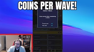 Coins Per Wave | Workshop Upgrades Highlight | The Tower Idle Defense