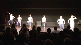 NCC dance minor 2012 - An a capella tap dance routine North Central College Naperville