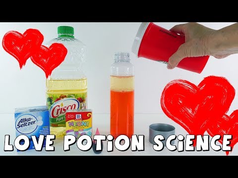 Valentine's Day Science Experiment Love Potion | Sensory Bottle | DCTC Amy Jo Crafts