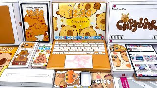 ✨Paper DIY✨APPLE x  CAPYBARA Blind Bag 1000$ | Iphone, Macbook, Ipad, Airpods | ASMR
