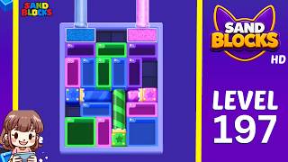 Sand Blocks Level 197 Solution Walkthrough