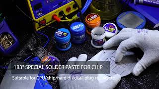 183°c solder paste #MECHANIC solder paste
