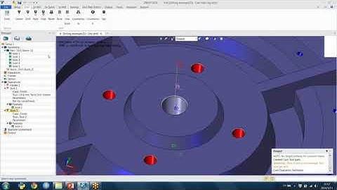 ZW3D CAD Lesson 2014 : CAM 3XMilling (Part 6)