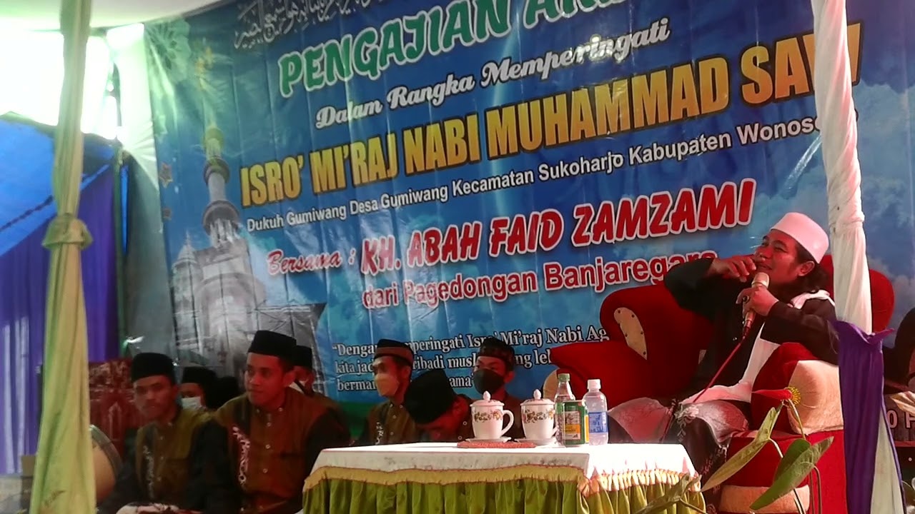 Isro' Mi'roj   Tausyiah Penuh Hikmah   bersama Kyai M  Fsid Zamzamy#1