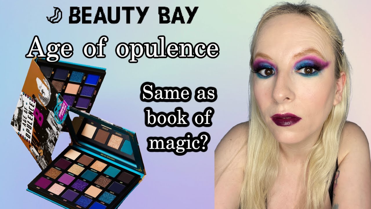 New Beauty Bay Age of Opulence palette review and swatches! Similar to