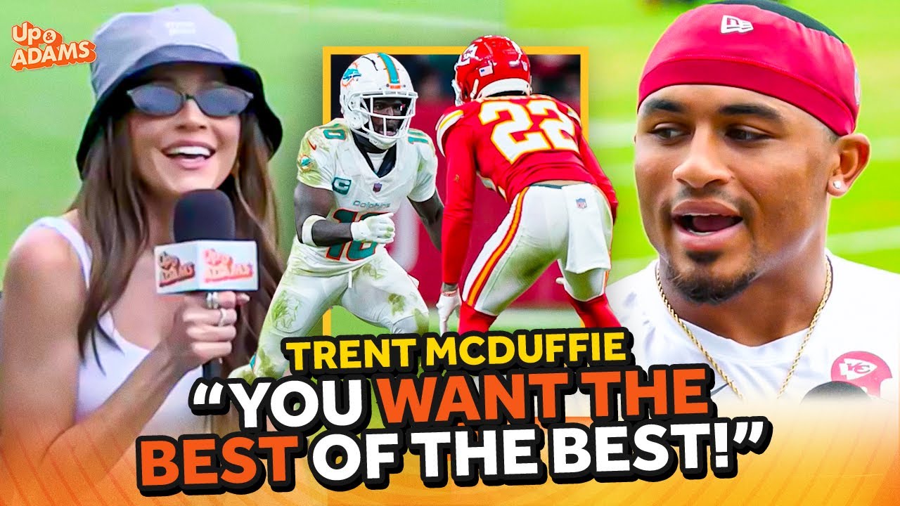 CB Trent McDuffie WANTS the #1 Receiver Smoke, Starting Contract Talks with Chiefs, & DB Room!