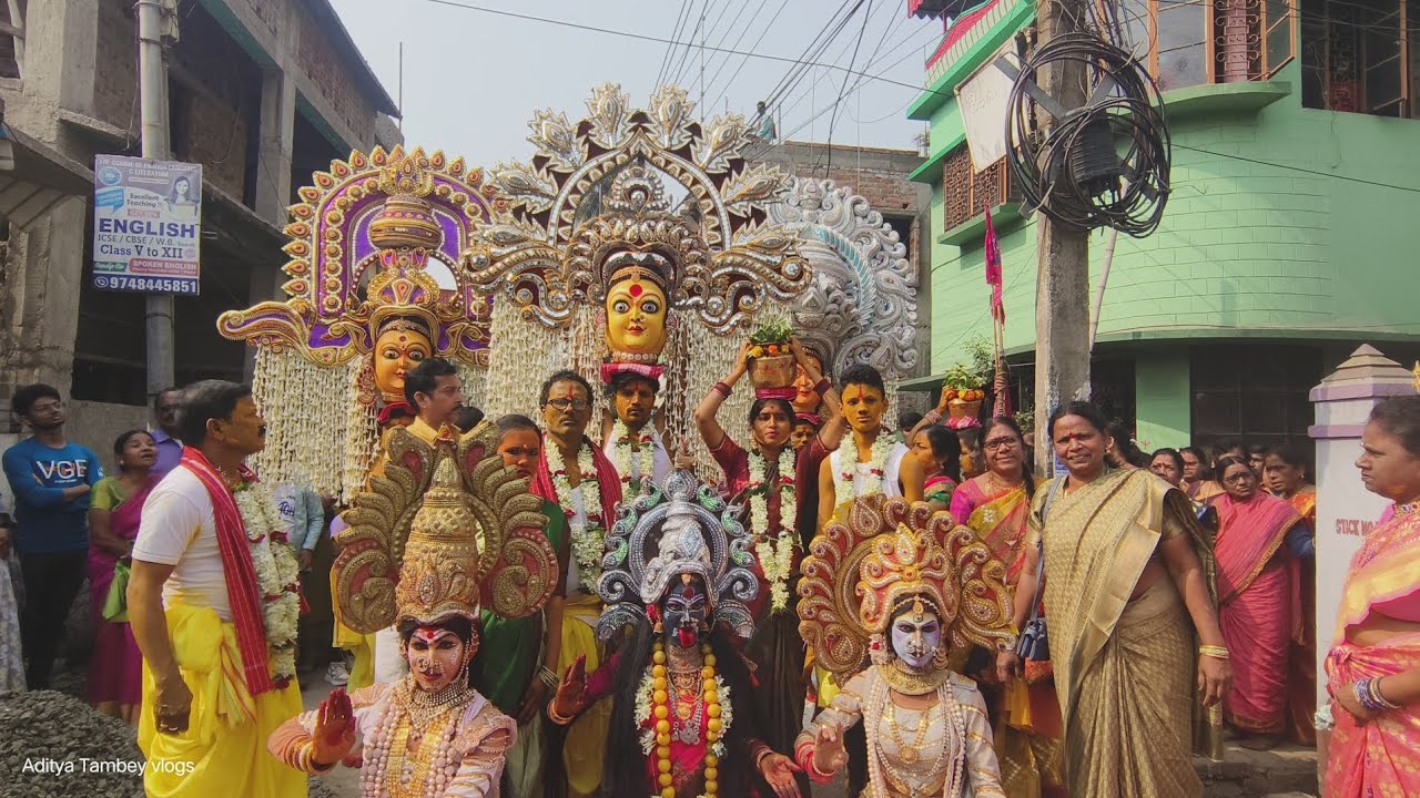 Sri Sri Solapuri Mata Puja 3 Home Gatam kharagpur 2025#trending#new#travel#viralvideo .