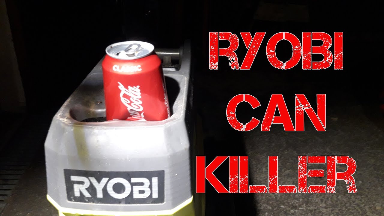 Ryobi Aluminium Can Shredder Review YouTube