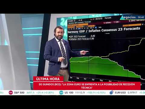 &Uacute;LTIMA HORA | De Guindos (BCE) copia a EEUU en su mentira y habla de 'recesi&oacute;n t&eacute;cnica' en Europa