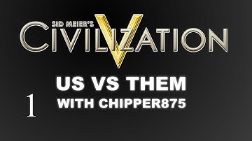 Civ 5 Multiplayer Us VS. Them: Part 1-. Conquest