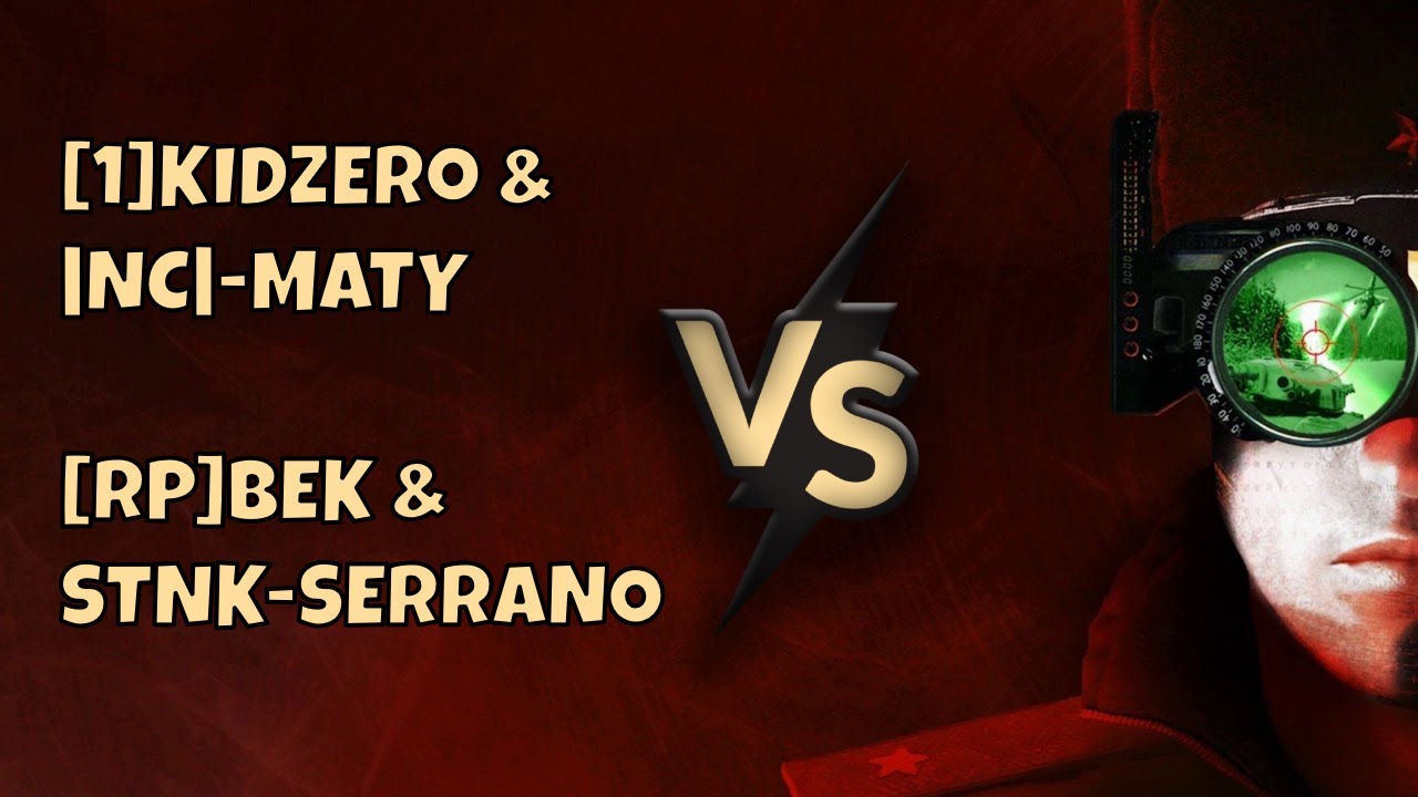 C&C Red Alert 1 online Fair Liquid 2v2: [1]Kidzero & |NC|-Maty vs [RP]Bek & STNK-SERRANO