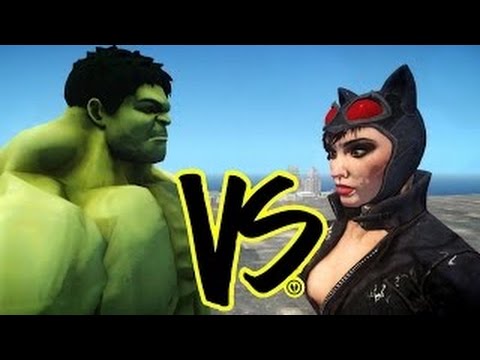 CATWOMAN VS HULK EPIC BATTLE 