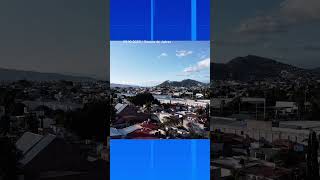 ⛰️ Desde las alturas, la ciudad de Oaxaca de Juárez en la región de los Valles Centrales.