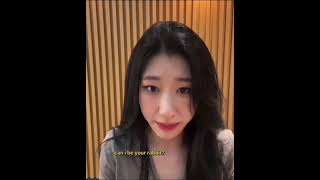 Chaeryeong Reacted To Fans Can I Be Your Dogbabyrabbitpotatosneakers? 